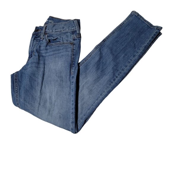 Old Navy Slim Flex Jeans Mens Size 28 X 32 Low Rise Light Wash Denim Pants - Picture 1 of 5